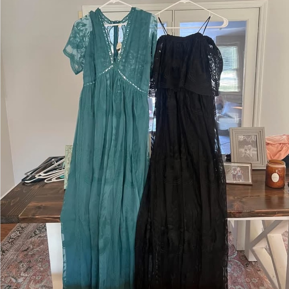 Large Maternity Dresses, size L, both dresses